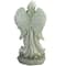 24.5" Light Olive Green Praying Angel Garden Statue